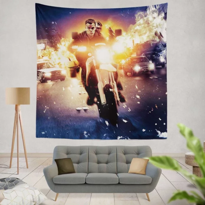 Jason Bourne Movie Wall Hanging Tapestry