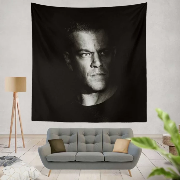 Jason Bourne Thriller Movie Wall Hanging Tapestry