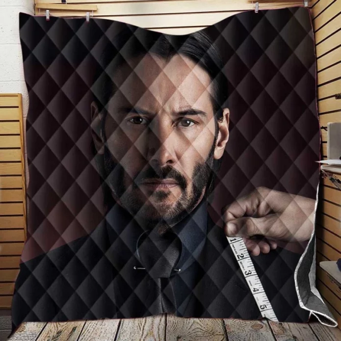 John Wick Chapter 2 Movie John Wick Quilt Blanket