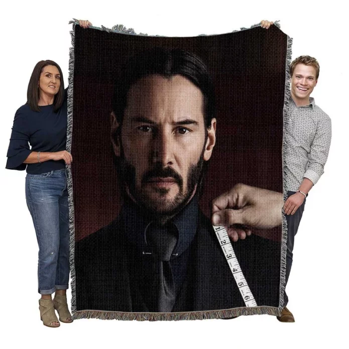 John Wick Chapter 2 Movie John Wick Woven Blanket