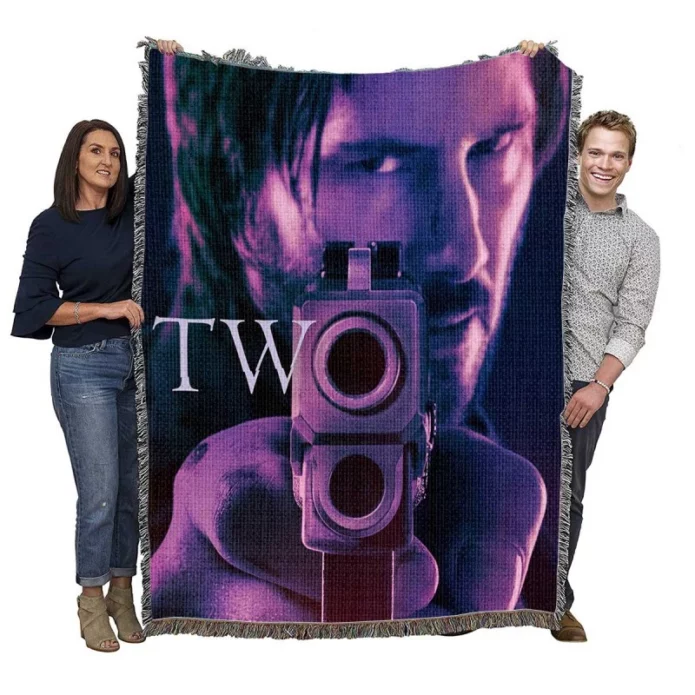 John Wick Chapter 2 Movie Woven Blanket