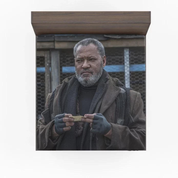 John Wick Chapter 3 Parabellum Movie Laurence Fishburne Fitted Sheet
