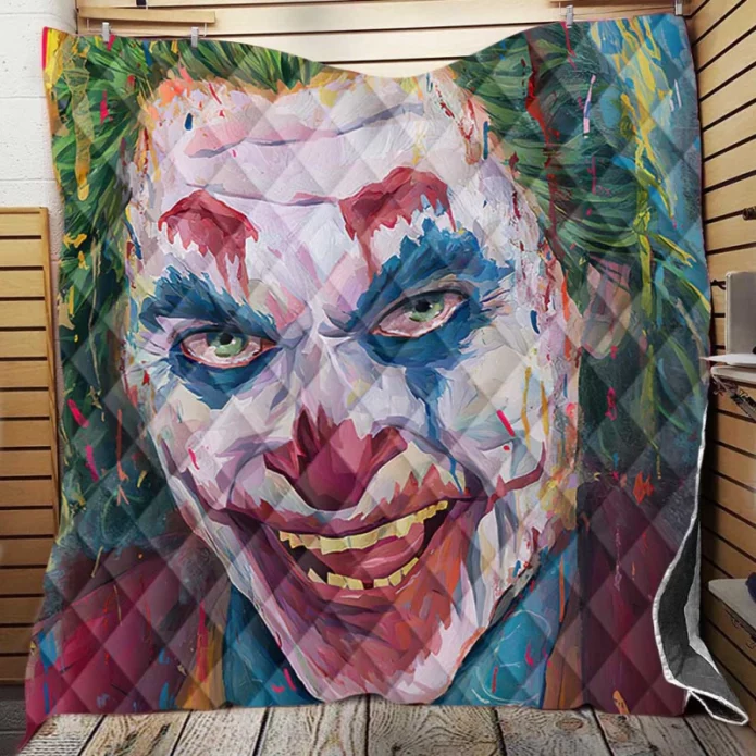 Joker Movie DC Comics Quilt Blanket