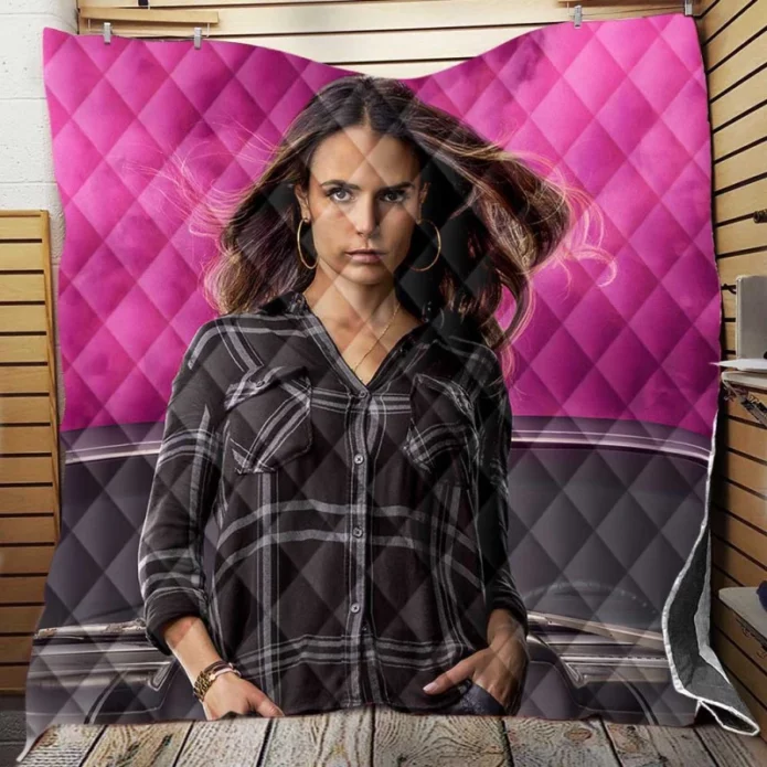 Jordana Brewster Mia Toretto Fast & Furious 9 Movie Quilt Blanket