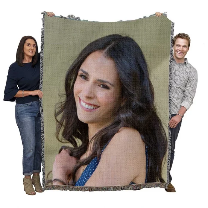 Jordana Brewster in Furious 7 Movie Woven Blanket