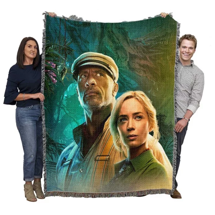 Jungle Cruise Movie Woven Blanket