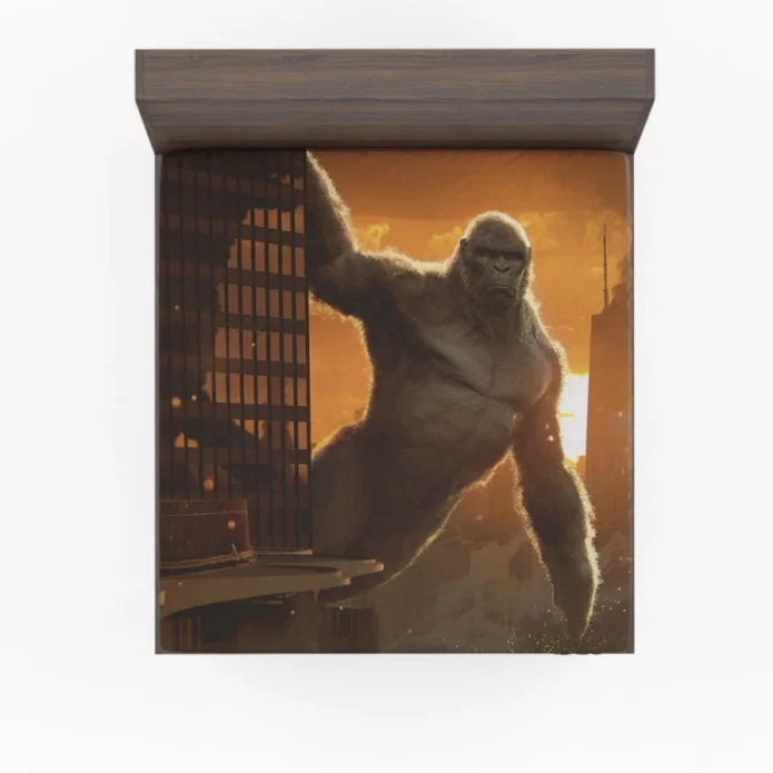 KONG VS GODZILLA Movie King Kong Fitted Sheet