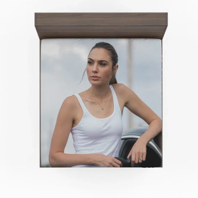 Keeping Up with the Joneses Movie Gal Gadot Fitted Sheet