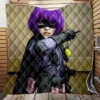 Kick-Ass Movie Hit-Girl Chloe Grace Moretz Quilt Blanket