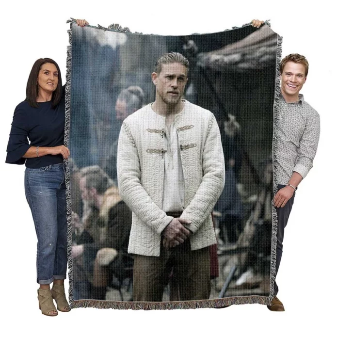 King Arthur Legend of the Sword Movie Woven Blanket