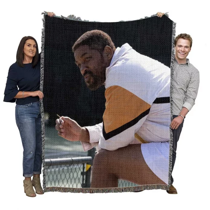 King Richard Movie Will Smith Woven Blanket