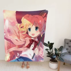 Kiniro Mosaic Tatsuya Yuuki Japanese Anime Fleece Blanket