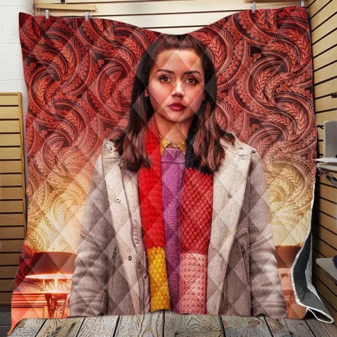 Knives Out Movie Ana de Armas Quilt Blanket