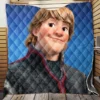 Kristoff in Frozen Disney Movie Quilt Blanket