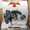 Kung Fu Panda 2 Movie Boss Wolf Quilt Blanket
