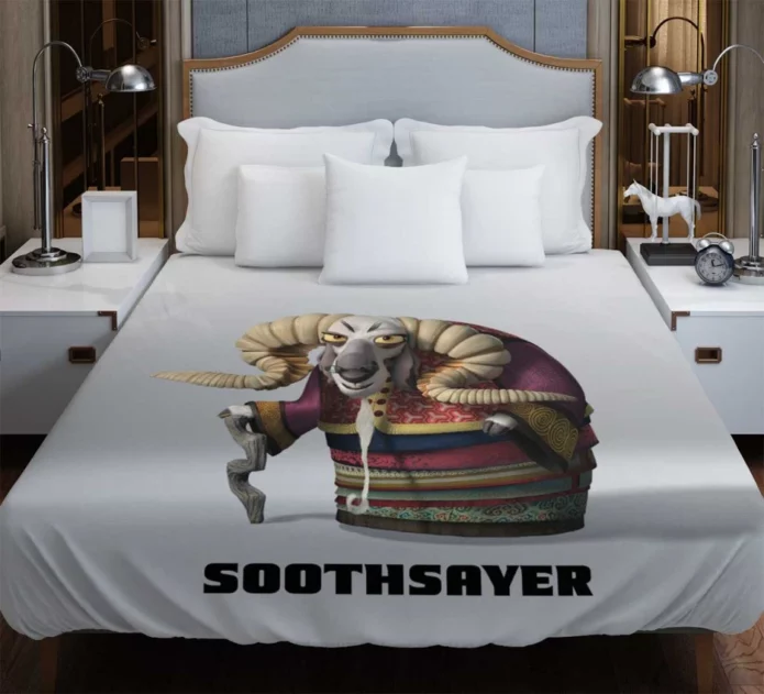 Kung Fu Panda 2 Movie Soothsayer Duvet Cover