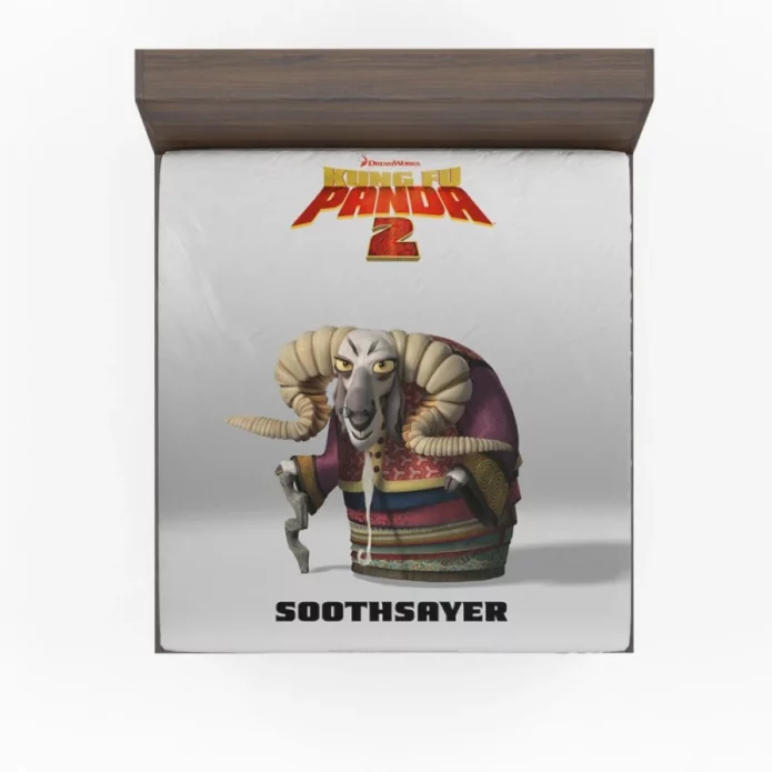Kung Fu Panda 2 Movie Soothsayer Fitted Sheet