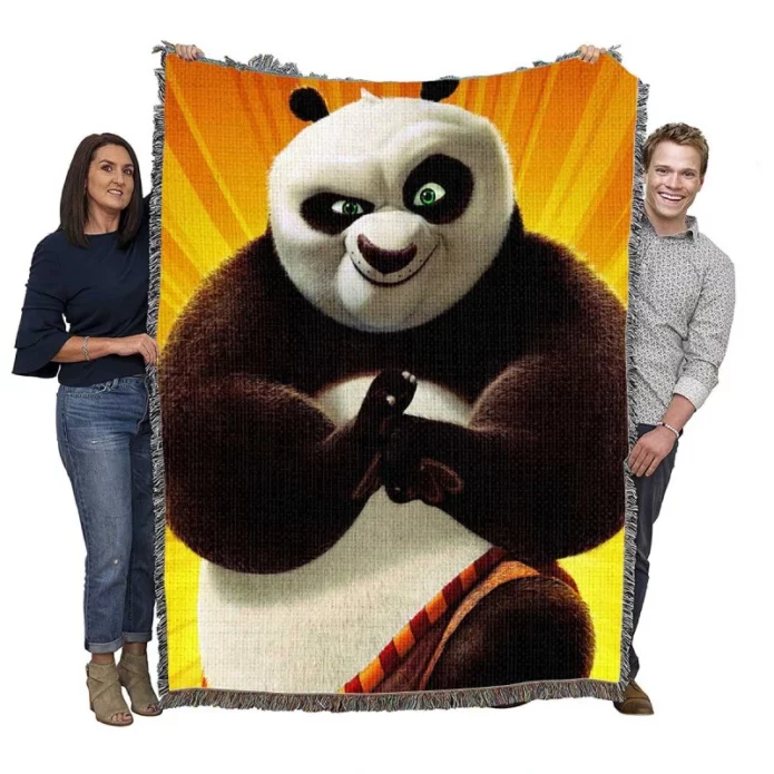 Kung Fu Panda 2 Movie Woven Blanket