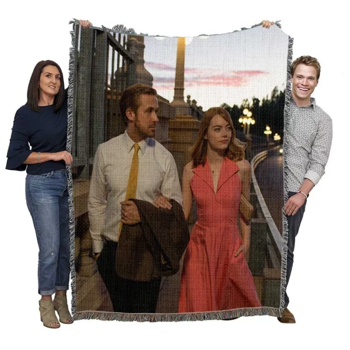 La La Land Movie Woven Blanket