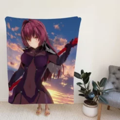 Lancer Fate Grand Order Japanese Anime Fleece Blanket