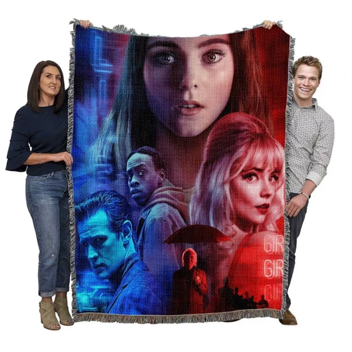 Last Night in Soho Movie Anya Taylor-Joy Woven Blanket