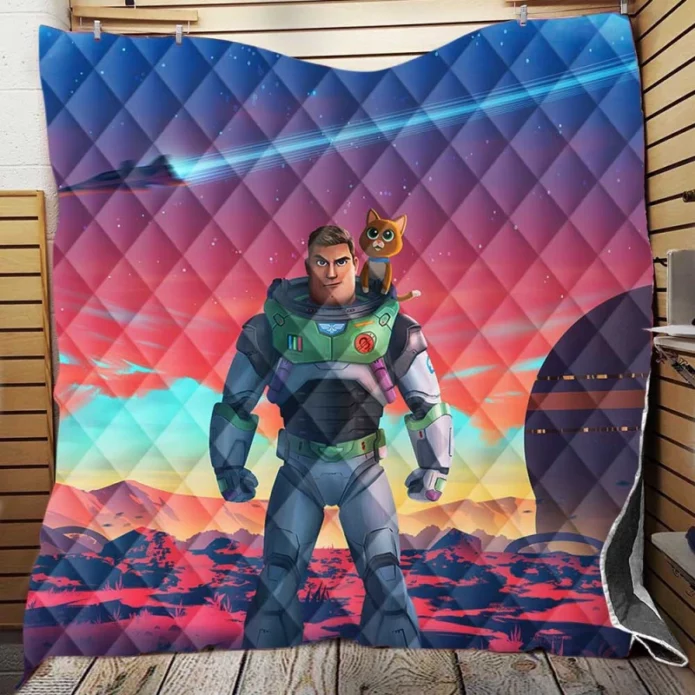 Lightyear Movie Buzz Lightyear Quilt Blanket