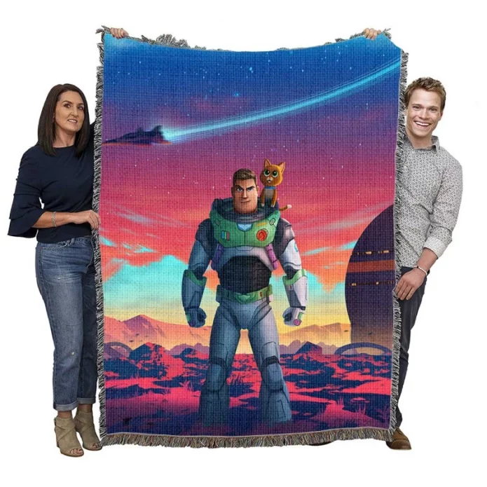 Lightyear Movie Buzz Lightyear Woven Blanket