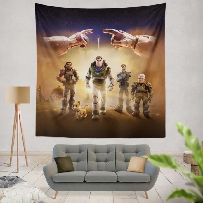 Lightyear Movie Pixar Toys Story Wall Hanging Tapestry