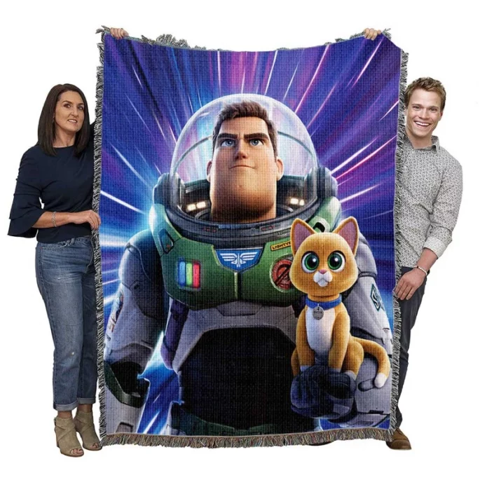 Lightyear Movie Woven Blanket