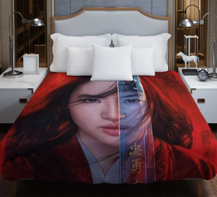 Liu Yifei Mulan Movie Duvet Cover