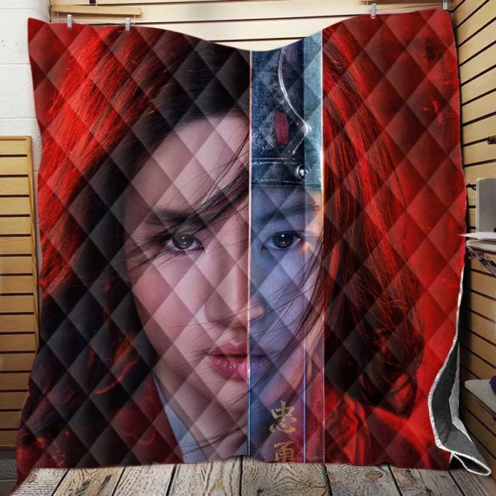 Liu Yifei Mulan Movie Quilt Blanket