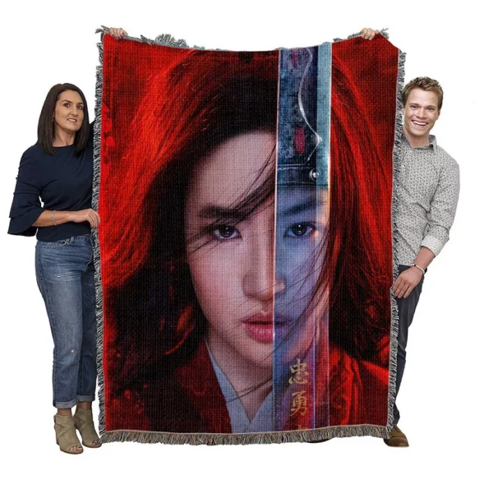Liu Yifei Mulan Movie Woven Blanket