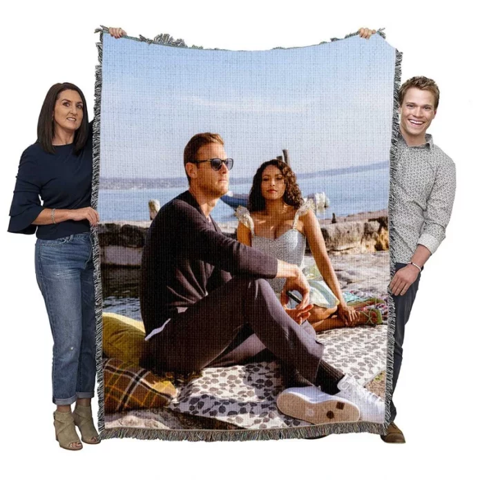 Love in the Villa Movie Kat Graham Tom Hopper Woven Blanket