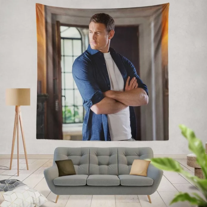 Love in the Villa Movie Tom Hopper Wall Hanging Tapestry