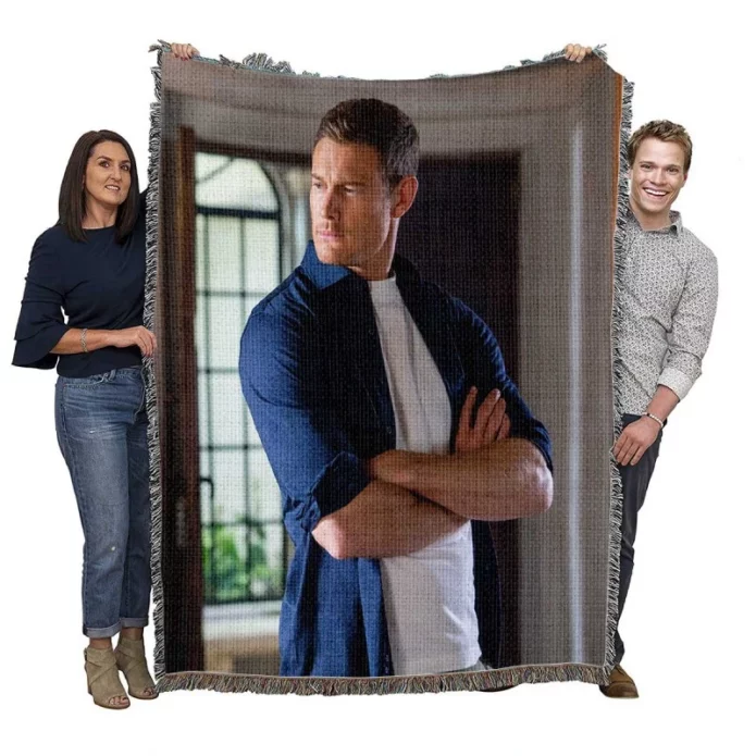Love in the Villa Movie Tom Hopper Woven Blanket