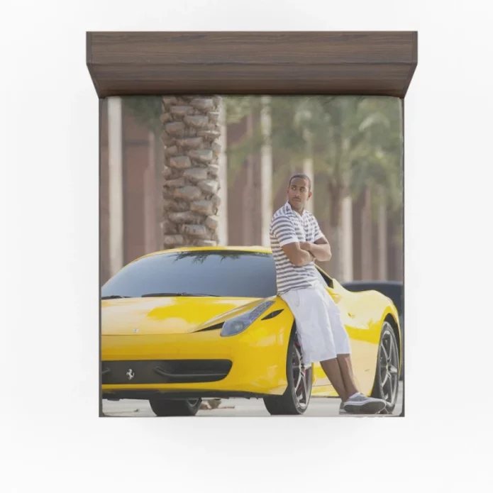 Ludacris Tej in Furious 7 Movie Fitted Sheet