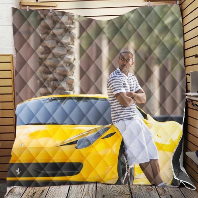 Ludacris Tej in Furious 7 Movie Quilt Blanket