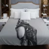 Luna Ronda Rousey in The Expendables 3 Movie Duvet Cover
