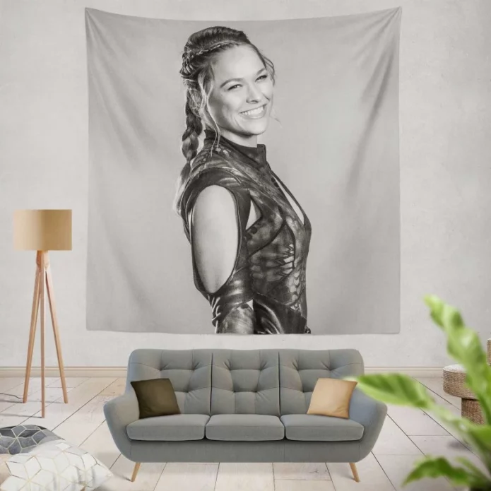 Luna Ronda Rousey in The Expendables 3 Movie Wall Hanging Tapestry