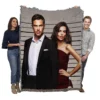 Lying and Stealing Movie Emily Ratajkowski Theo James Woven Blanket