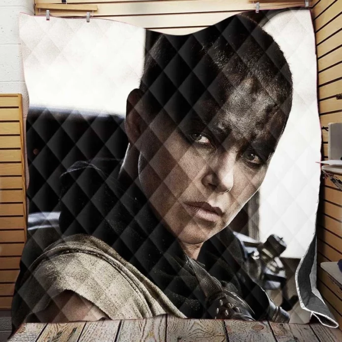 Mad Max Fury Road Movie Charlize Theron Quilt Blanket