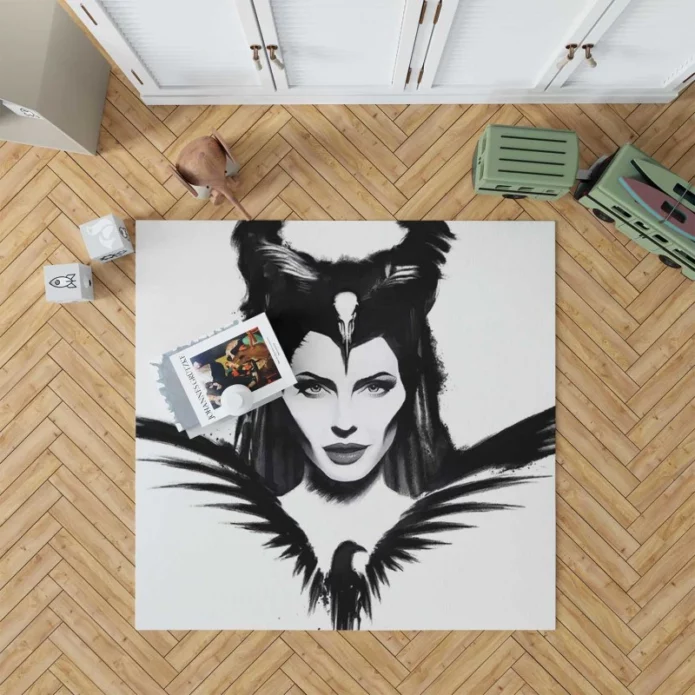 Maleficent Mistress of Evil Movie Angelina Jolie Rug