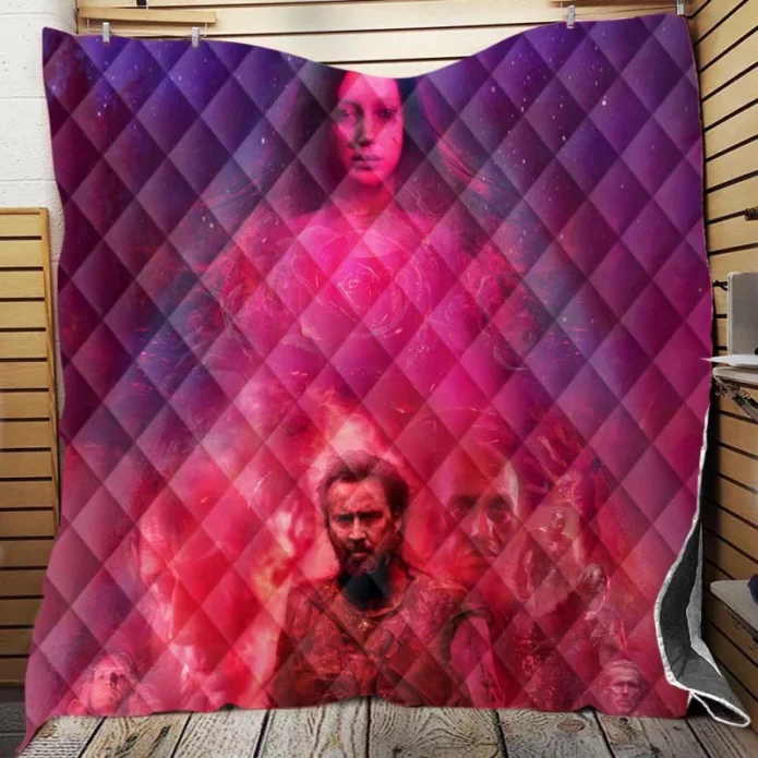 Mandy Movie Nicolas Cage Andrea Riseborough Quilt Blanket