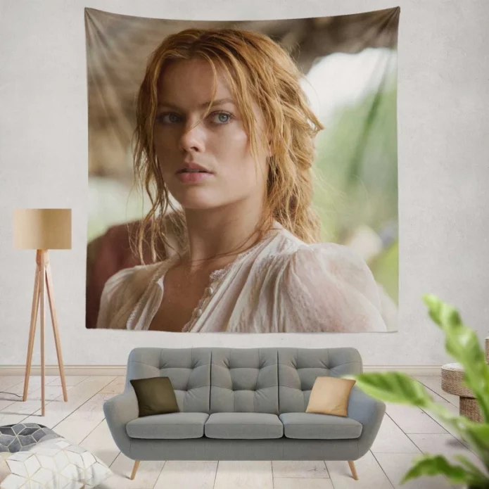 Margot Robbie in The Legend of Tarzan Movie Wall Hanging Tapestry