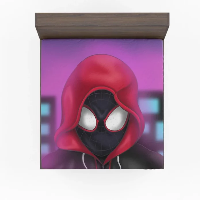 Marvel Cinematic Universe Miles Morales Comics Movie Fitted Sheet