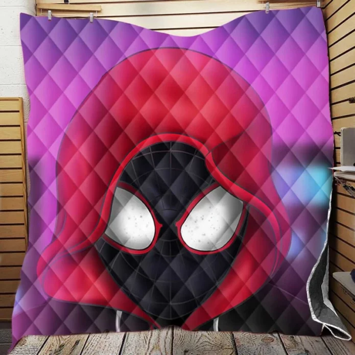 Marvel Cinematic Universe Miles Morales Comics Movie Quilt Blanket