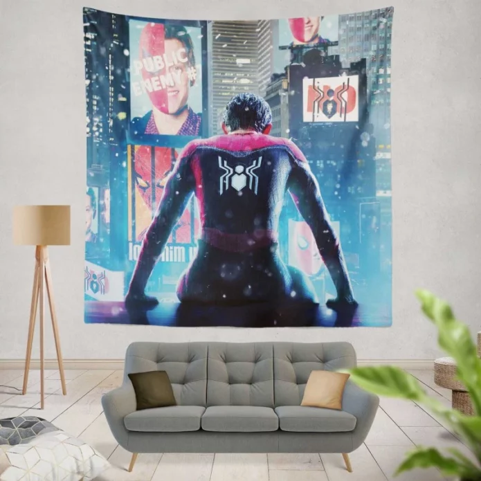 Marvel Spider-Man No Way Home Movie MCU Wall Hanging Tapestry