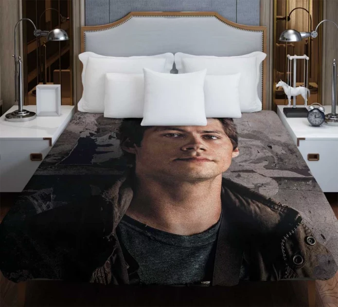 Maze Runner The Death Cure Movie Dylan OBrien Duvet Cover