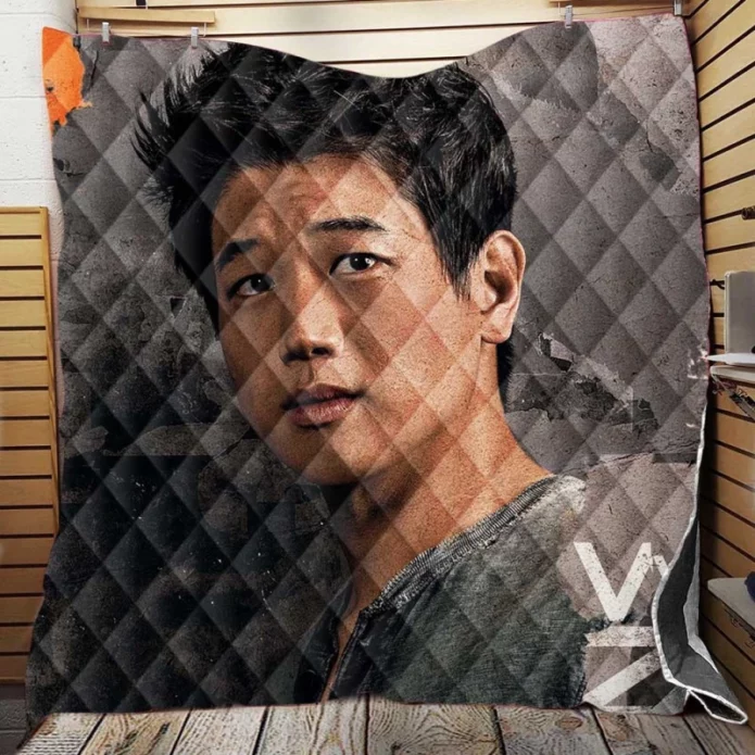 Maze Runner The Death Cure Movie Ki Hong Lee Quilt Blanket