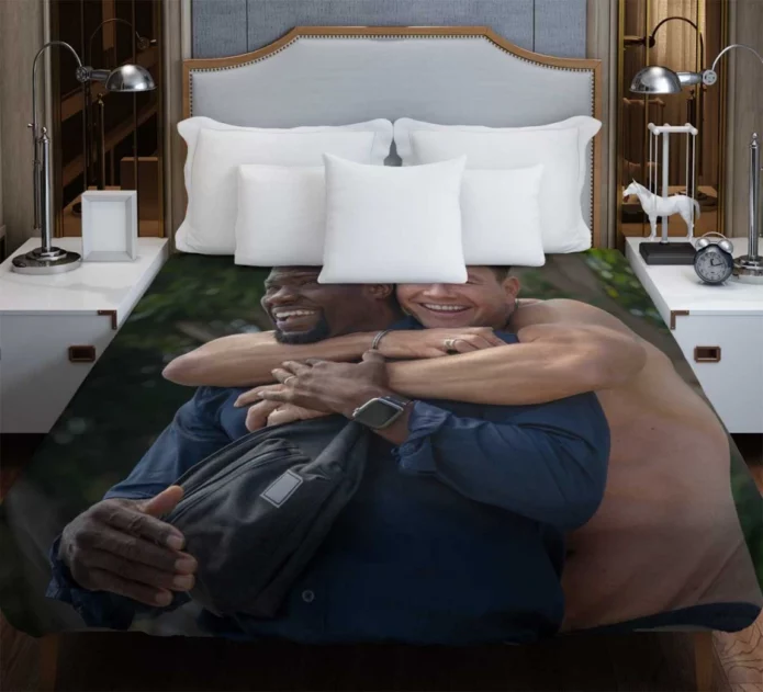 Me Time Movie Kevin Hart Mark Wahlberg Duvet Cover